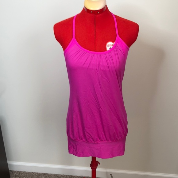 lululemon No Limits Racerback Pink Tank Top - Picture 2 of 5